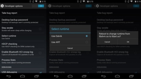 Android 4.4 KitKat ile uygulamalar iki kata kadar daha hzl alacak