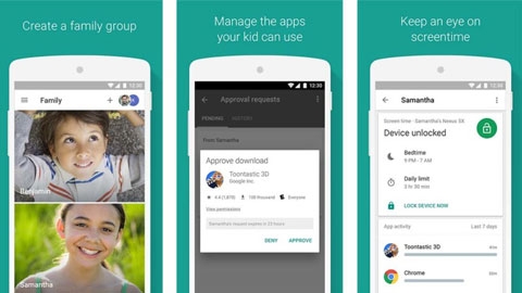 Android Google Aile Bağlantısı Uygulaması