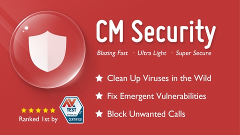 Android İçin Antivirüs Uygulaması CM Security - Antivirus FREE
