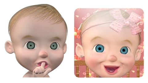 Android iin My Baby Virtual Pet oyunu ile sanal bebeinizi besleyin