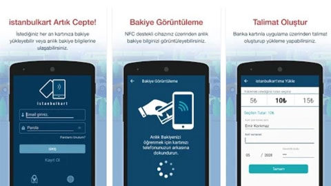 Android İstanbul Kart Uygulaması