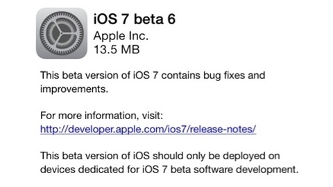 Apple, iOS 7'nin altnc deneme srmn yaymlad