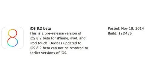 iOS 8.2 beta sürümü ve Apple WatchKit SDK yayımlandı