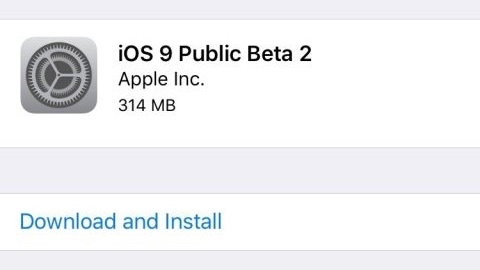 iOS 9 işletim sisteminin ikinci genel beta sürümü yayımlandı