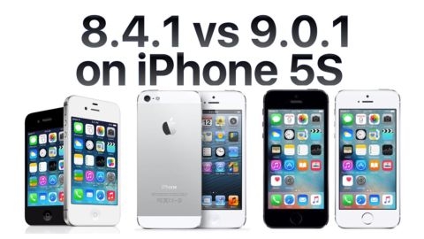 iPhone 4S, 5 ve 5s'nin iOS 9 ve iOS 8 hız karşılaştırması