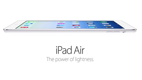 Apple iPad Air resmiyet kazandı: Apple A7 çipset, 7.5 milimetre kalınlık
