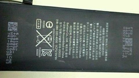 iPhone 6c'ye ait olduğu iddia edilen batarya görüntülendi
