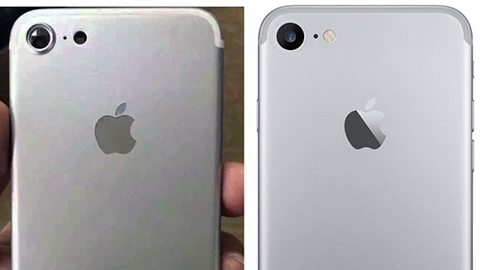 iPhone 7'nin arka kasası görüntülendi