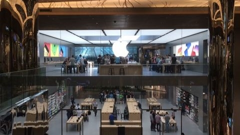 Apple Store Zorlu Center'den ilk maaza grntleri