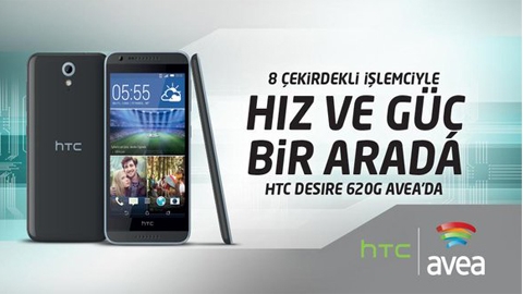 Avea HTC Desire 620G Cihaz Kampanyas
