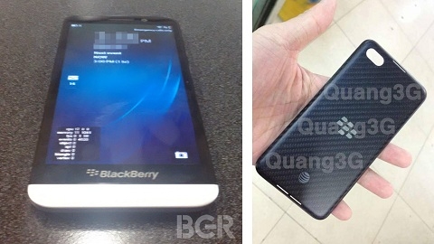 BlackBerry'nin 5 inçlik A10 akıllı telefonu görüntülendi