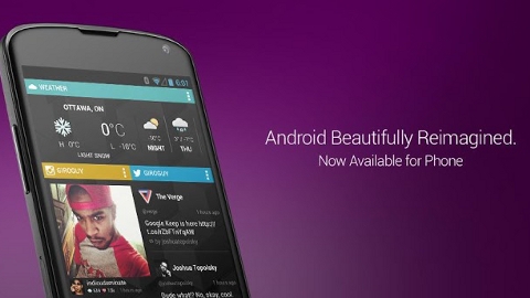 Chameleon Launcher 2 Android uygulamas ile evde farkl ite farkl telefon