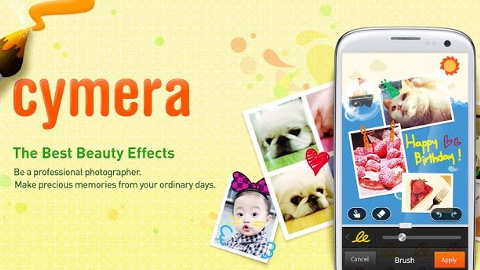 Cymera Android ve iOS uygulaması ile farklı görüntüler