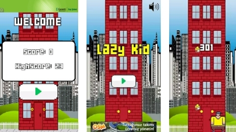Android telefonlar için oyun tavsiyesi: Lazy Kid