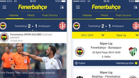 Fenerbahçe SK iOS Uygulaması