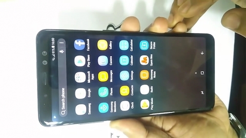 Galaxy A8 Plus 2018'in video incelemesi internete szd