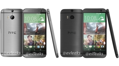 Gri ve gümüş renkli HTC One 2 görselleri yayımlandı