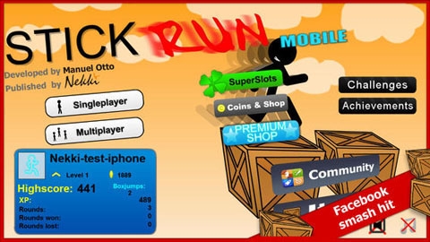 Haftann iOS ve Android Oyunu: Stick Run Mobile