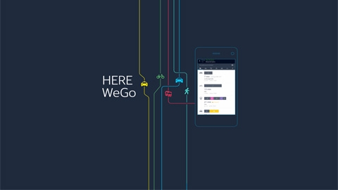 HERE WeGo evrimd iOS Harita & Navigasyon Uygulamas