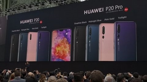 Huawei P20 ve  arka kameral P20 Pro duyuruldu