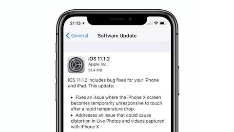 iOS 11.1.2 güncellemesi yayımlandı