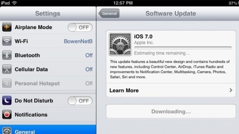iOS 7, iPhone, iPad ve iPod touch için dağıtılmaya başladı