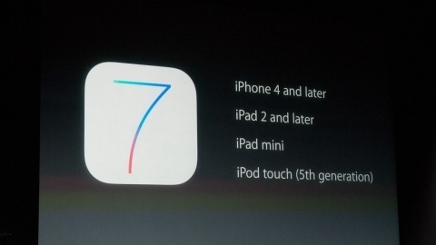 iOS 7'nin genel datm 18 Eyll'de balyor