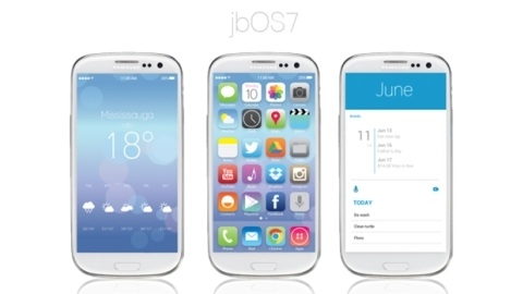 iOS 7'nin kullanc arayzn Android'li telefonlarda tecrbe edin
