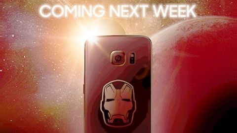 Galaxy S6 Edge Iron Man Edition'dan ilk görüntü