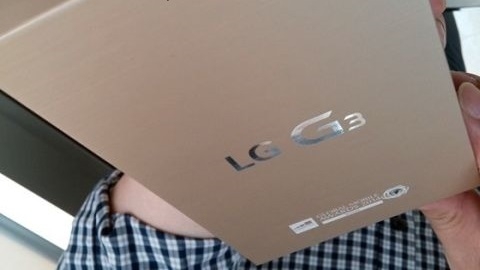 LG G3'ün altın renk seçeneği doğrulandı