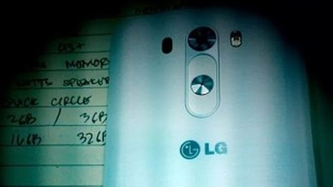 LG G3 ilk kez grntlendi