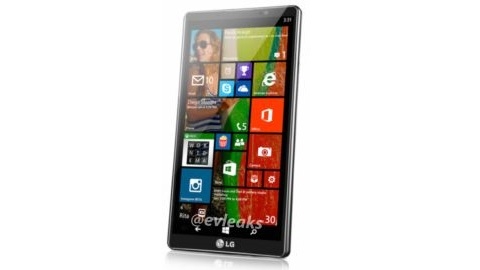 LG'nin Windows Phone 8.1 işletim sistemli ilk telefonu görüntülendi