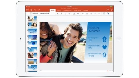 iPad iin Microsoft Office uygulamalar indirmeye sunuldu