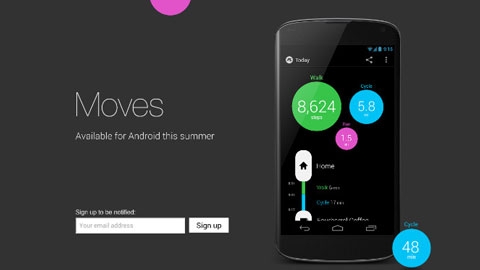 Moves Ücretsiz Android Sağlık Takip Uygulaması