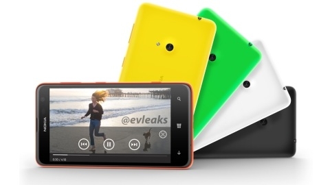 Nokia Lumia 625'in yeni grntleri ve resmi zellik listesi szd