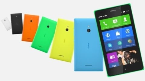 Android iletim sistemli Nokia XL'nin satna baland