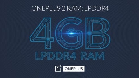 OnePlus 2, 4 GB LPDDR4 RAM ile donatılan ilk telefon olacak