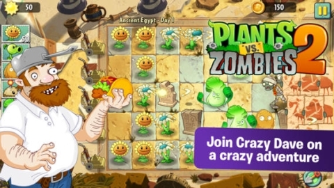 Plants vs. Zombies 2, iOS iin dnya genelinde indirmeye sunuldu