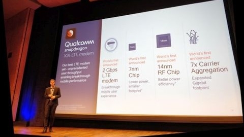 Qualcomm, 2 Gigabit hıza ulaşabilen yeni 4G LTE modem çipini duyurdu