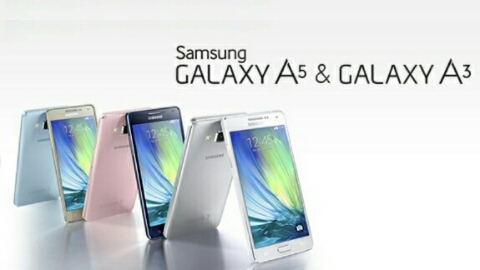 Ultra ince tasarlanm Samsung Galaxy A3 ve Galaxy A5 resmen duyuruldu