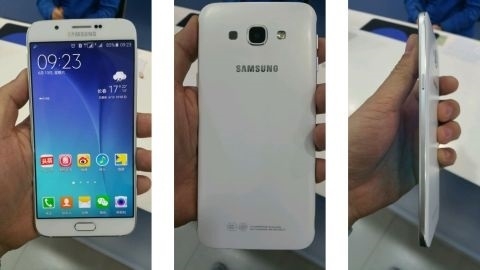 5,9 mm kalınlığındaki Samsung Galaxy A8 görüntülendi