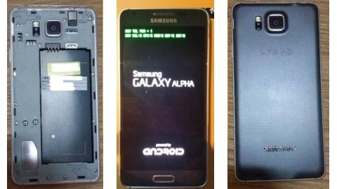iPhone 6'ya rakip metal çerçeveli Samsung Galaxy Alpha sızdı
