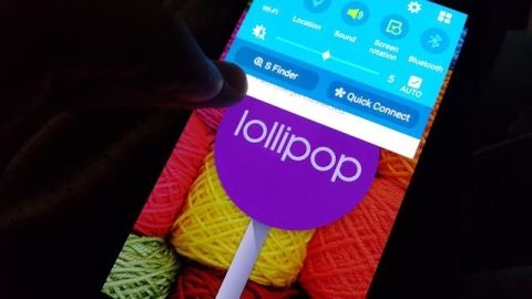 Galaxy Note 4'ün Android 5.0 Lollipop güncellemesinden ilk görüntü