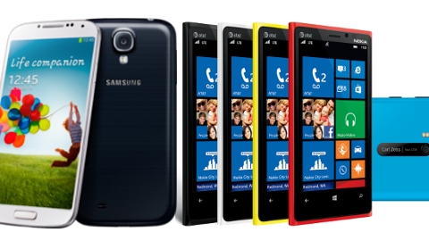 Samsung Galaxy S4 iin bir sulama da Nokia'dan