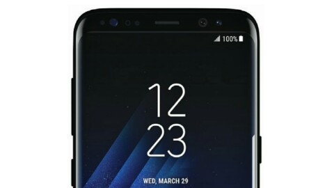 Samsung Galaxy S8'den ilk resmi görsel