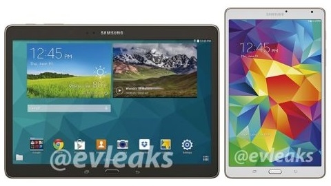 AMOLED ekranlı Galaxy Tab S 8.4 ve 10.5'in ilk resmi görüntüleri