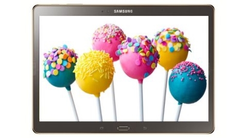 Samsung Galaxy Tab S için Android 5.0 Lollipop güncelleme tarihi