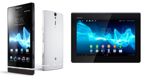 Sony Xperia S  ve Xperia Tablet S Gncellemesi ok yaknda