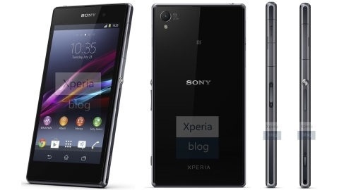 Sony Xperia Z1'in yksek znrlkl yeni basn grntleri
