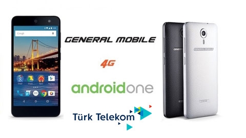 Trk Telekom General Mobile 4G Android One Cihaz Kampanyas
